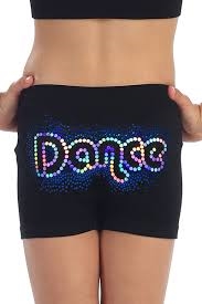 Body Wrappers Girls Dance Shorts - You Go Girl Dancewear